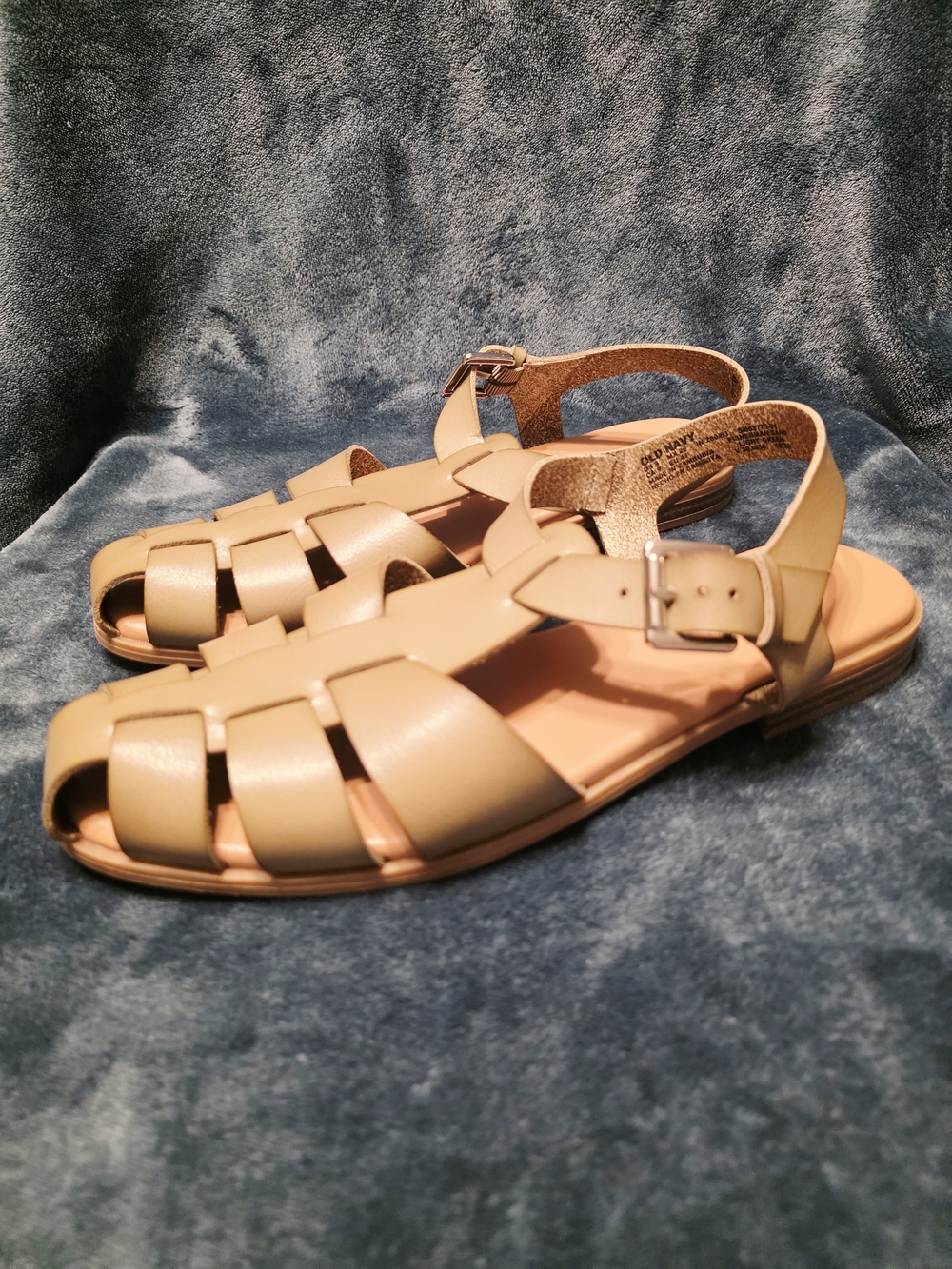 Women’s Olive Green Fisherman Sandals with Buckle Strap